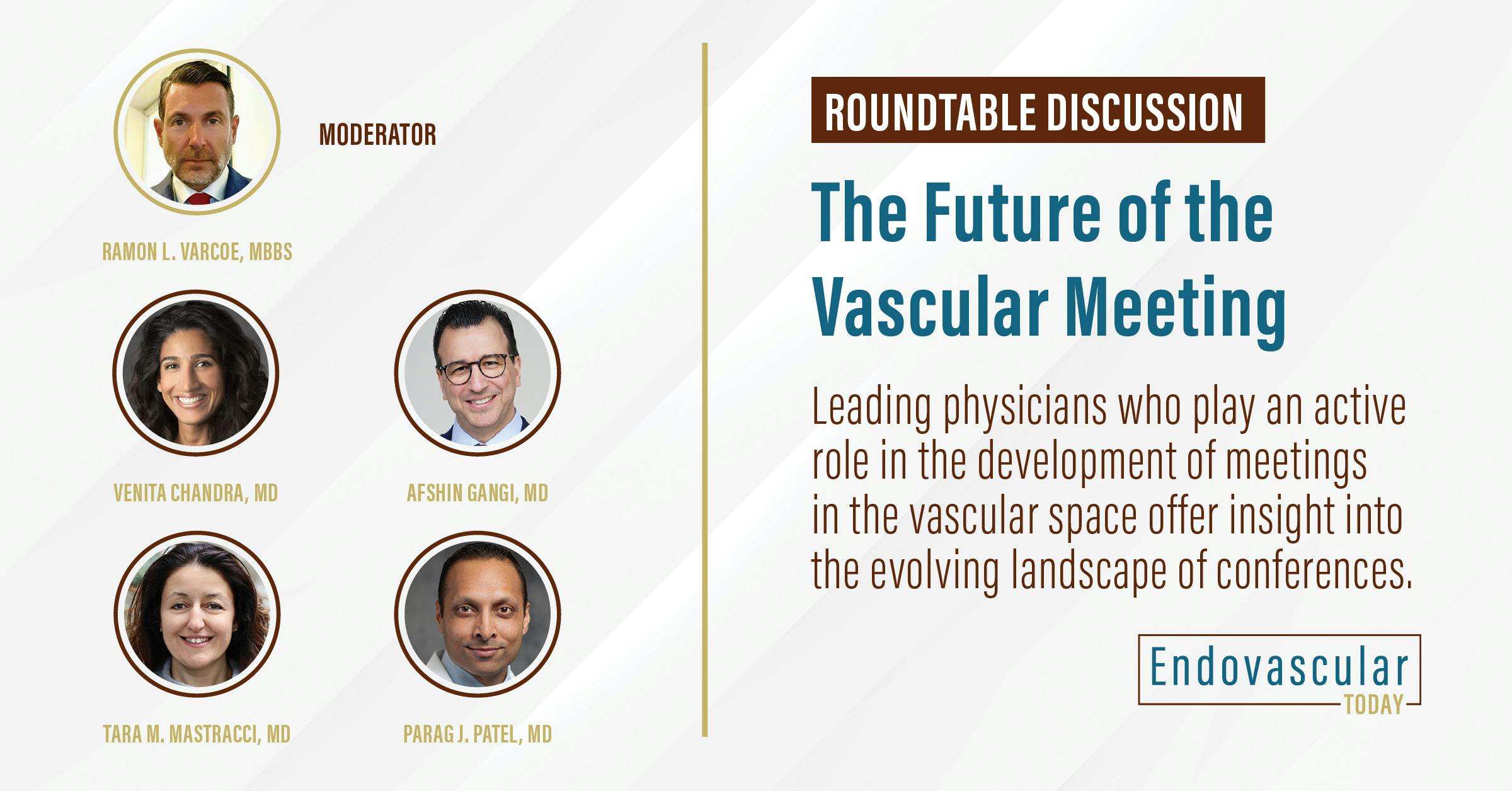 Roundtable Discussion The Future of the Vascular Meeting